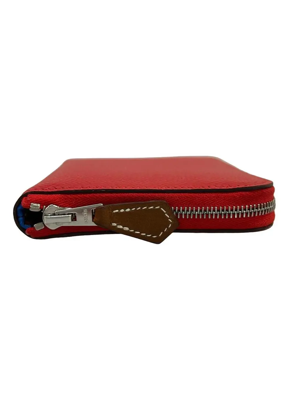 Hermes Azap Compact Silkin Rouge Ladieu #278544H14B